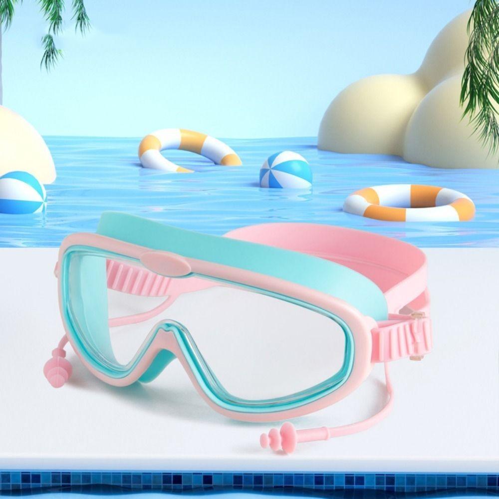 

Anti Fog Swimming Goggles Big Frame Swimming Eyewear Swimming Gear Diving Eyewear Swimming Pool 3-12 Aged Style 3