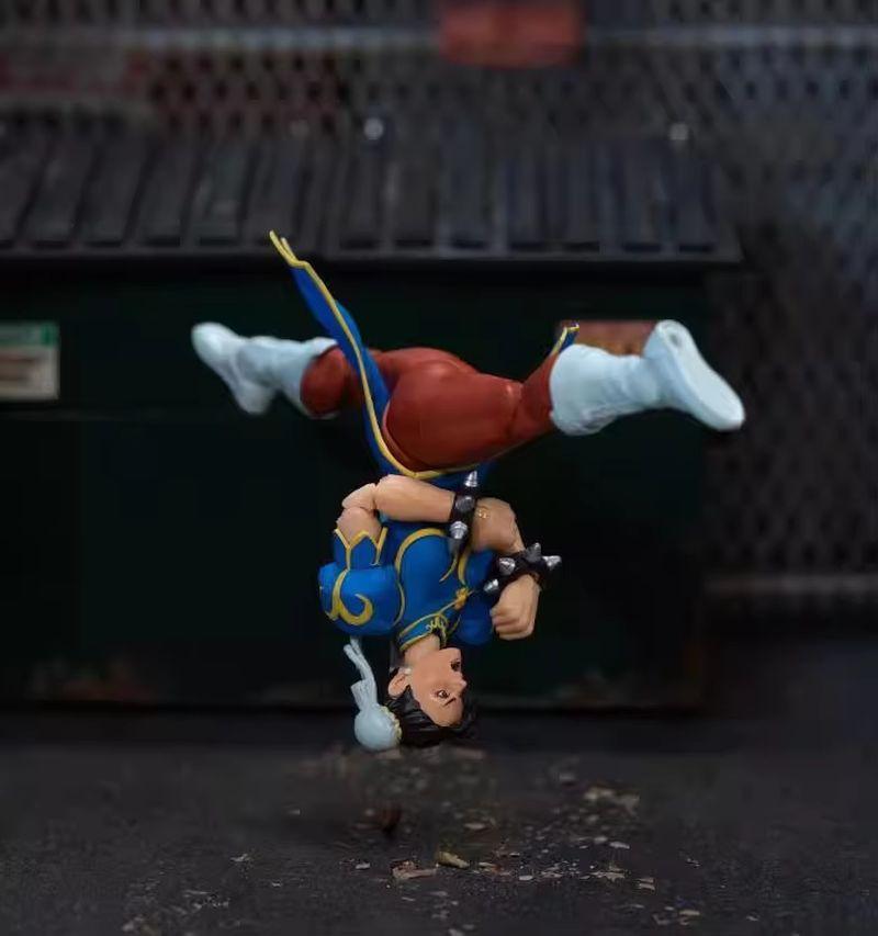 Toys Authentic Street Fighter Chun-Li 6-Inch 1/12 Scale Articulated Action Figure Collectible Model For Collection