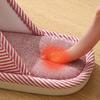 Warm Plush Cotton Slippers for Home Indoor Non-slip Linen Flats Spring and Autumn Couple House Slides