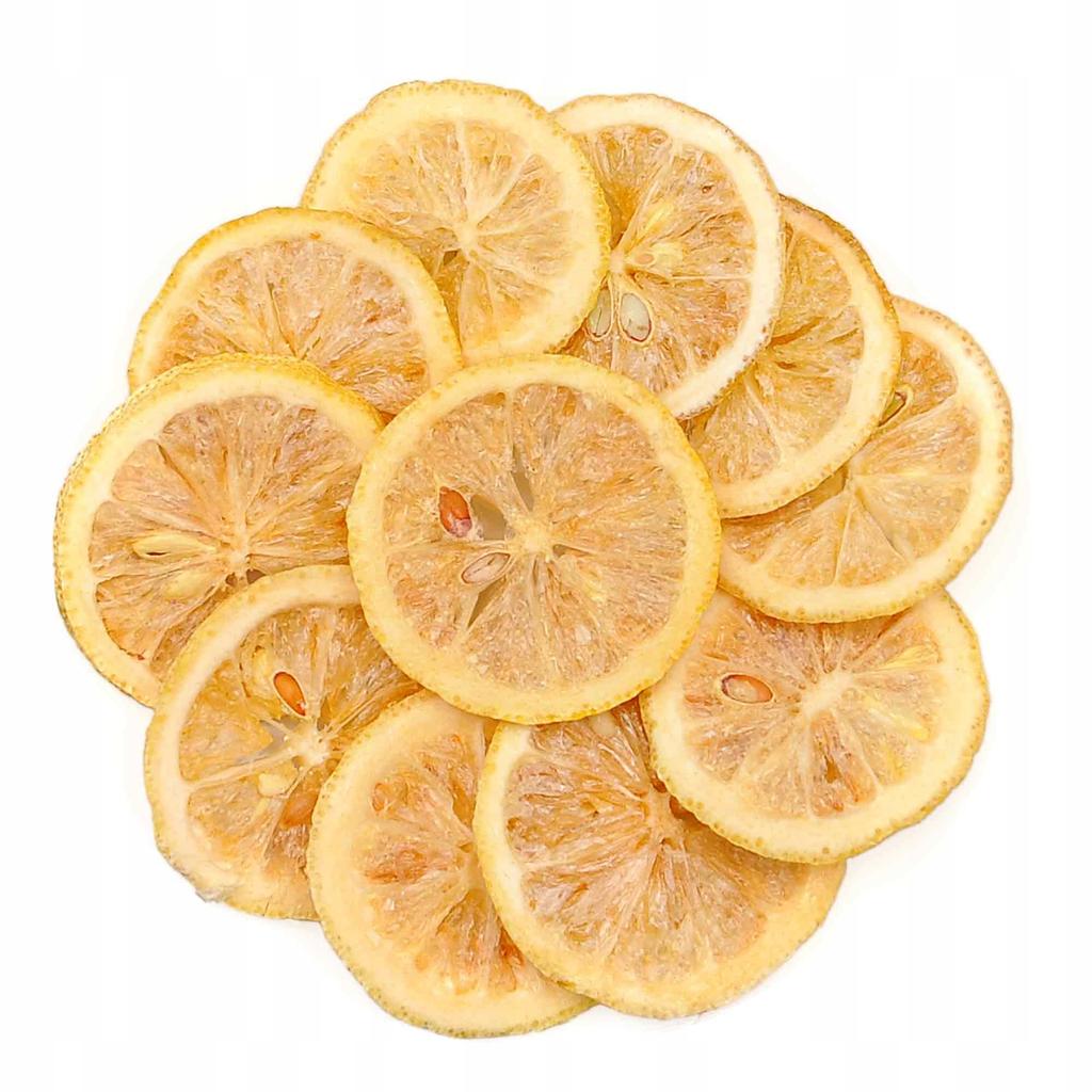 Suszona Limonka w plastrach - 100g Jadalne owoce