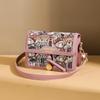 New Minimalist and Fashionable Small Handbag, Contrasting Color Women's Bag, Designer Original High-end One Shoulder Crossbody B