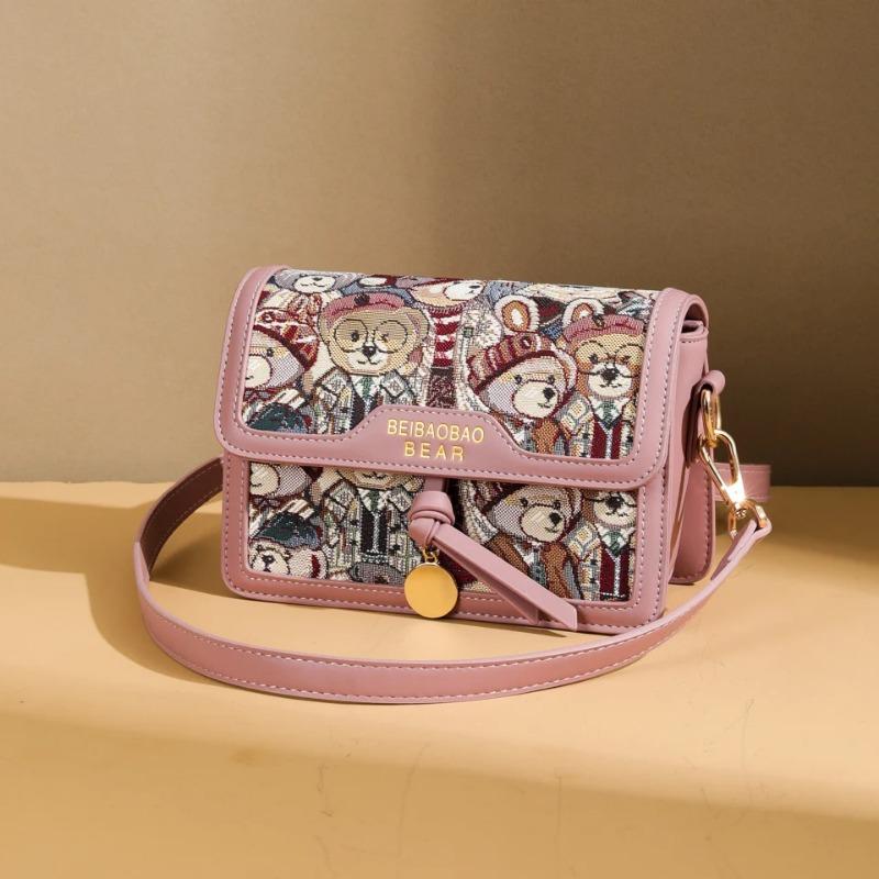 New Minimalist and Fashionable Small Handbag, Contrasting Color Women's Bag, Designer Original High-end One Shoulder Crossbody B