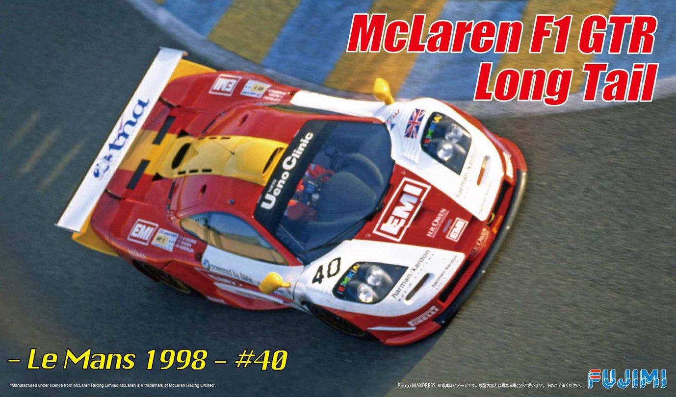 

Fujimi Model Серия Реальные Спорткары McLaren F1 GTR Longtail Ле-Ман 1998 1/24 №59 #40