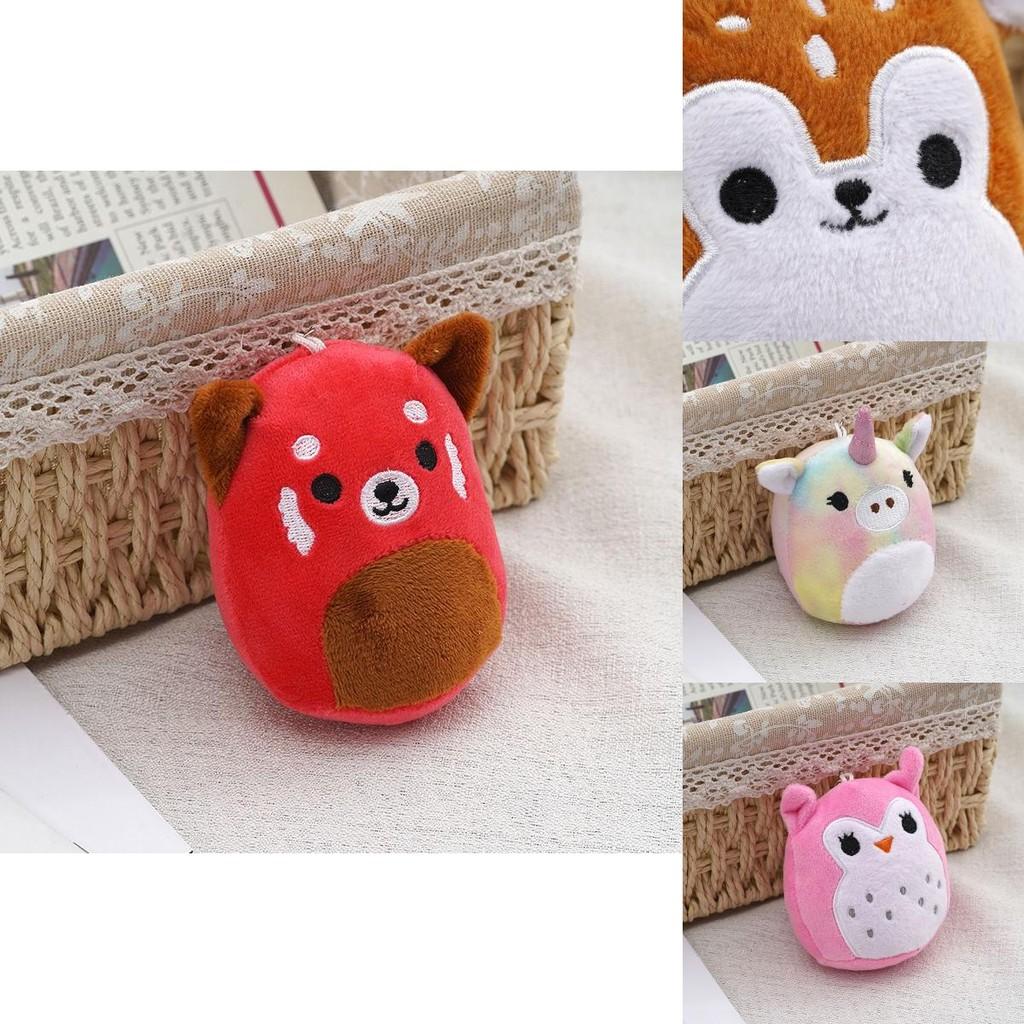Cozy Squishallow Keychain Bear Plush Toy For Children Gift