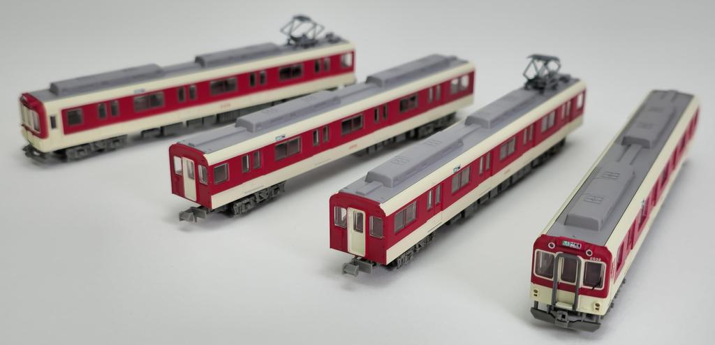 Tomytec Railway Collection Tetsuro Kinki Nippon Railway 2430 Series Set Diorama Supplies 335610 4-Car