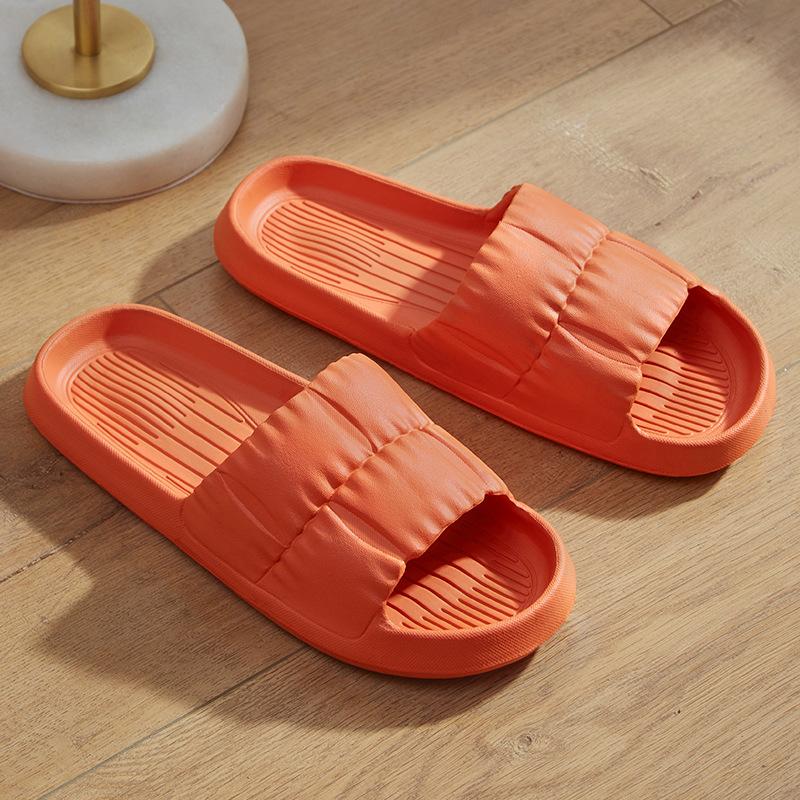Slippers Women's Indoor Home Shoes Cool Slippers Men's Couple Non-slip Summer Home New Home Flat Bottom