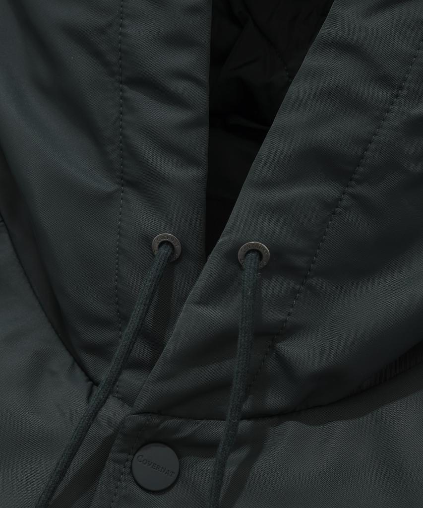 Covernat Sports Club Hoodie Coach Jacket Green