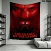 The Silence of the Lambs Wall Tapestry Aesthetic Wall Hanging Printed Fabric Blanket Decorative Tapestries for Bedroom Living Room Home Decor
