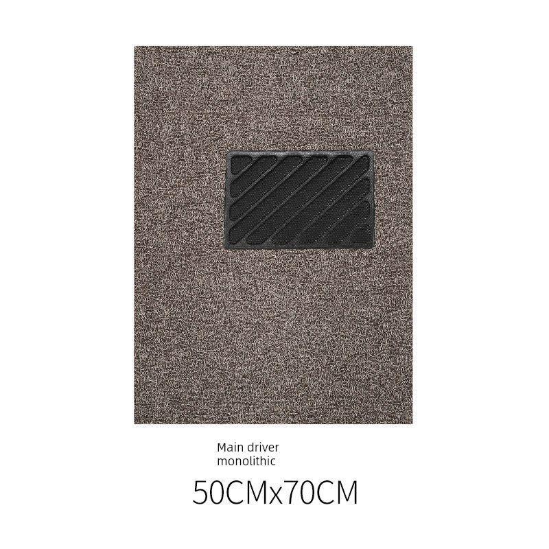 Auto Car Floor Mat Car E with Floor Mat Wire Ring Neutral Can Be Cut by Self-Cutting Single Main and Co-Pilot Car Floor Mat-