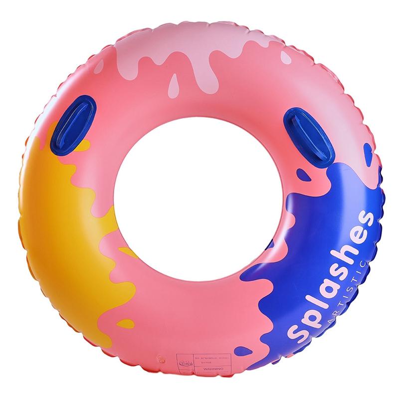 Kids Donut Swimming Ring Inflatable Pool Float for 5-9 Years Old  Boy and Girl Water Play Swimming Pool Toys Swimming Circle