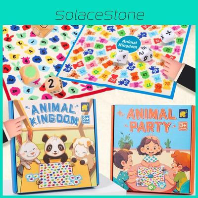 Zvířecí párty Dětské puzzle Hračka Desková hra Pro rozvoj mozku A Zábava Skupinová