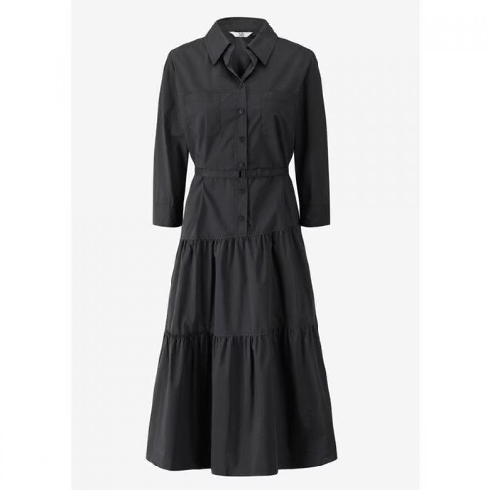 

Cc Collect Shirred Flare Dress With Shirt Collar C253mse006 beige (BE)/55