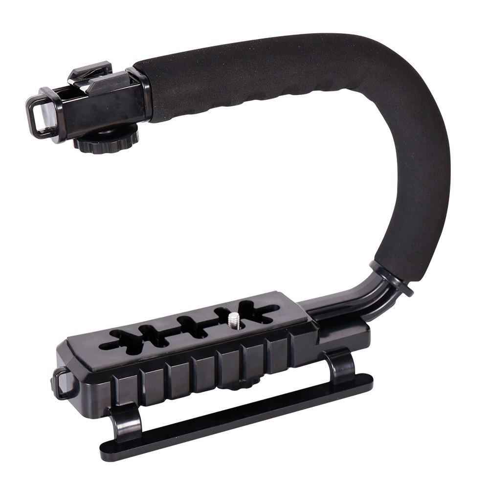 DSLR & Mobile Phone U-Type Hot Shoe Camera Stabilizer