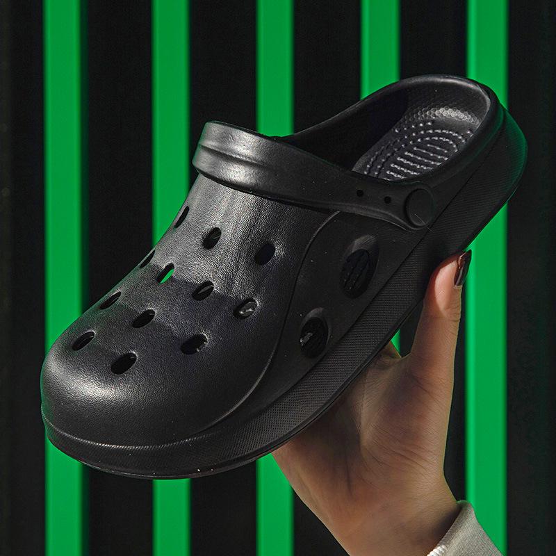 Dámské plážové sandály s tlustou podrážkou z EVA, s protiskluzovým povrchem a embosovanou texturou