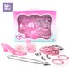 Pretend Play Jewelry Toys Princess Accessories Set For Toddler Girls Dress Up Shoes Toys Crown Necklace Ring  Makeup Toy