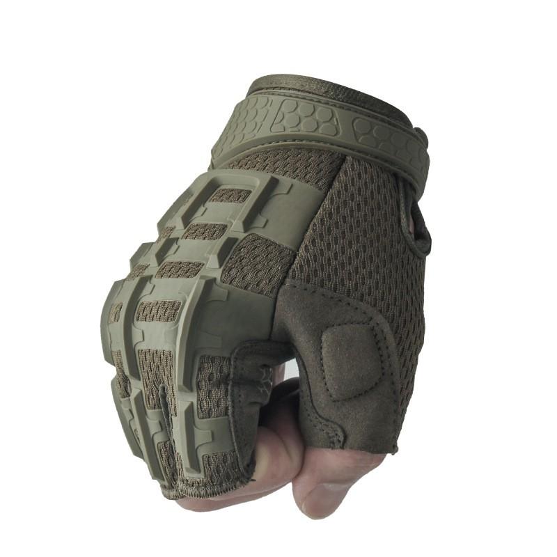 Tactical Half-Finger Cycling Gloves Outdoor Sports Motorcycle Riding Fitness Training Anti-Slip Durable Touchscreen
