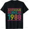 Vintage  Limited Edition 37th Birthday Gifts 37 Year Old T-Shirt Mens Clothing Short Sleeve Custom T-Shirt Camiseta