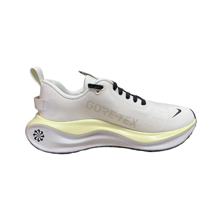 Nike ReactX Infinity Run 4 GORE-TEX Pale Ivory Antrasitt Damesneakers Krem Summit-White Platinum-Tint FB2197-100
