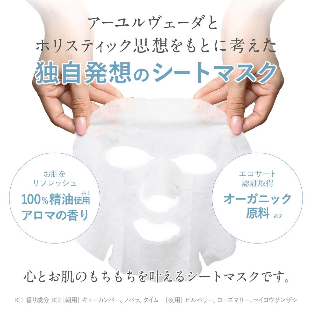 Mochi Mochi Mochi Mochi Mochi Sheet Night Face Moonlight Aroma 30 Sheets Mask, Mask, Scent,