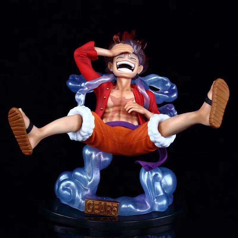 

Аниме One Piece Рисунок Луффи Шестерня 5 Фигурка Бога Солнца Луффи Ника Сменная Голова Может Подсвечиваться ПВХ Модель Кукла Игрушка красный