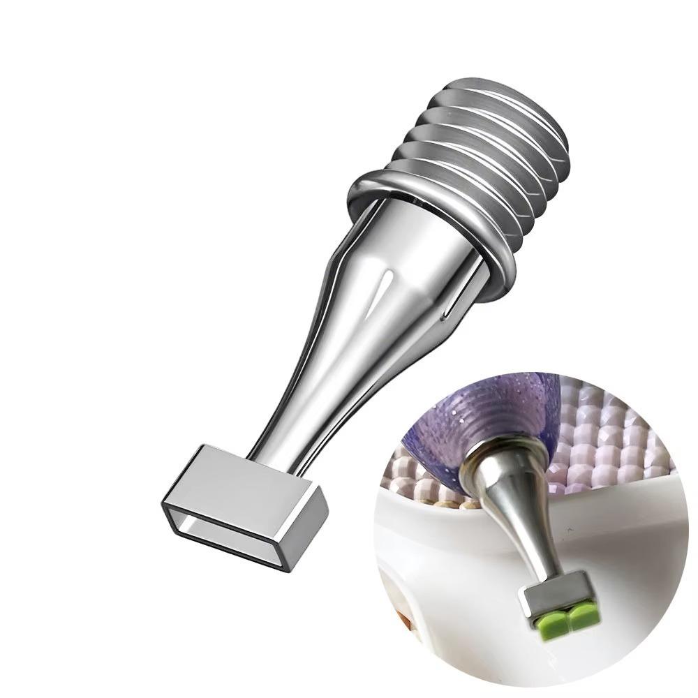Ersatzstiftspitzen Glänzender Diamantmalstift DIY Handwerk Stickerei Metallschraubgewinde Spitzen Stiftspitzen 3D-Druck