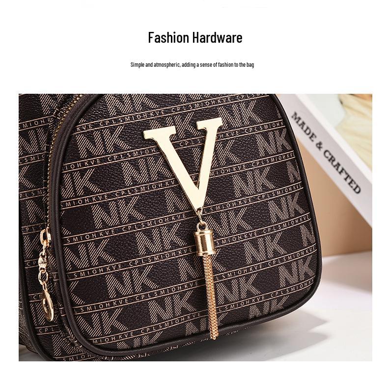 Women's 2025 Large Capacity PVC Fashion Backpack - Versatile Casual Schoolbag