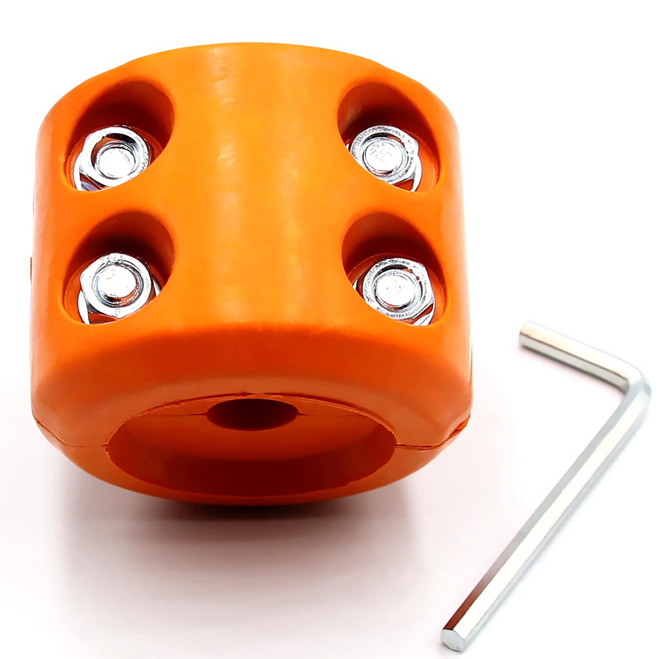 

Universal Rubber Winch Stopper Cable Hook Rope Line Saver for ATV UTV Truck Protects Synthetic Rope Steel Cable Wear