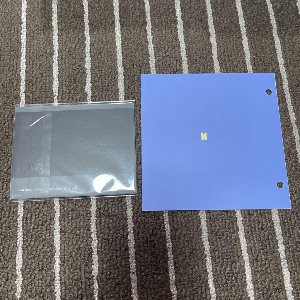 [USED] BTS Memories 2021 Random Trading Cards V Blu-ray