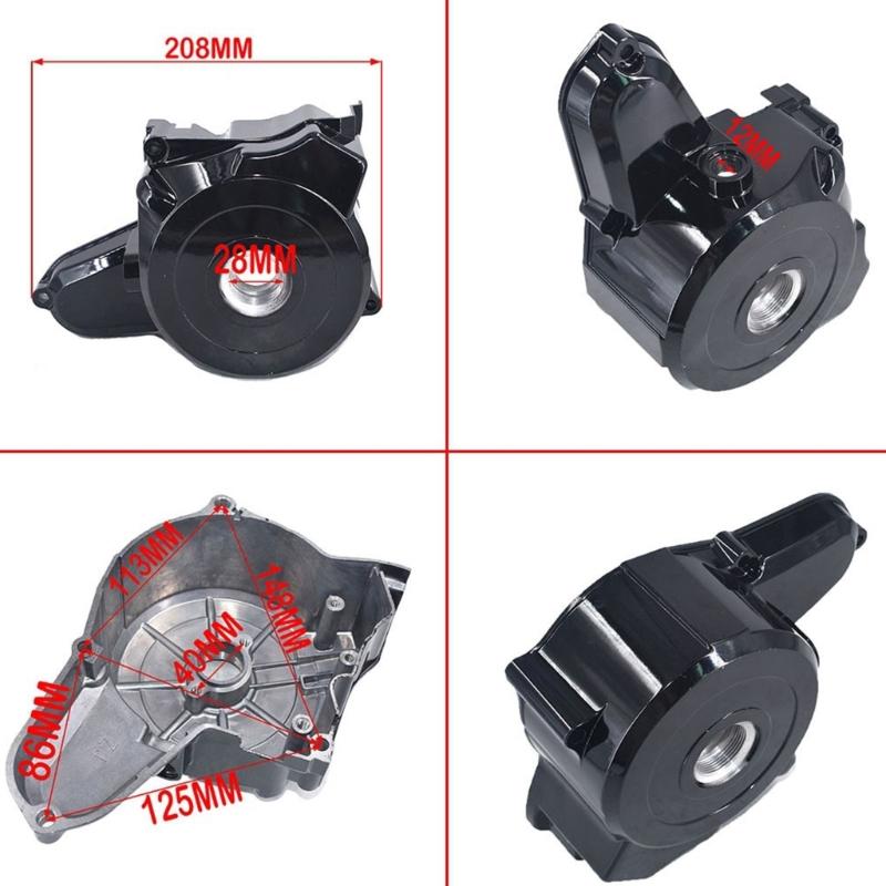 110cc Left Engine Housing Cover for Horizontal Engines, Metal Repair Part for Trail Bike and Pit Bike Service Use