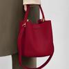 2026 Women's Large Capacity Tote Bag, Versatile Crossbody & Single Shoulder, Elegant Commuter Bucket Design