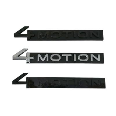 1Pcs Car Trunk Rear Sticker 4MOTION Logo Badge Sticker Emblem Decal Fit For V//W 4MOTION Side Fender Sticker