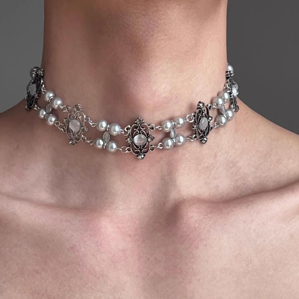 2025 Punk Necklace: Irregular Y2K Subculture Clavicle Chain for Men & Women