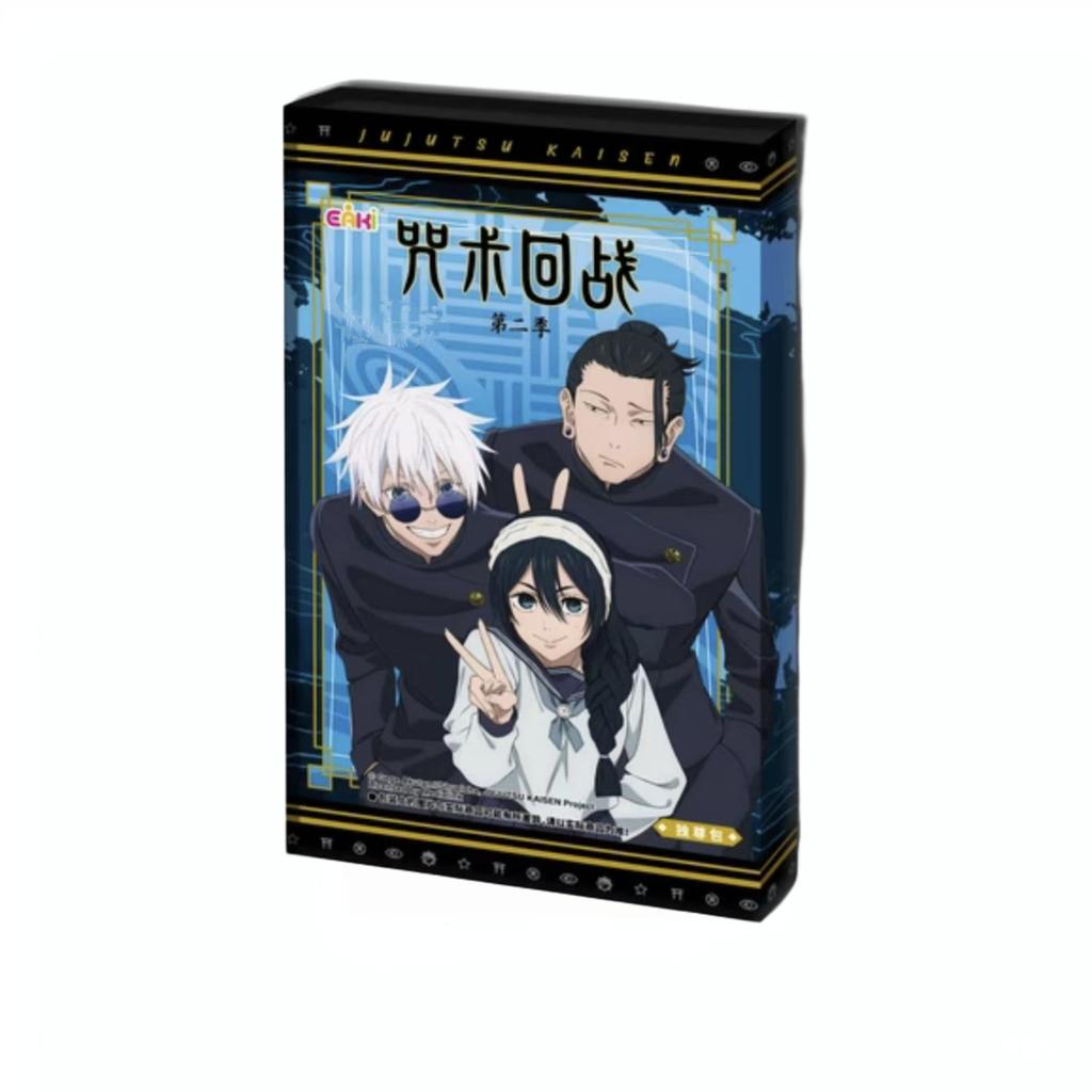 New In  Box Jujutsu Kaisen Classic Character Signature Collection Card Gojo Satoru Anime Collection Card Card Toy Gift