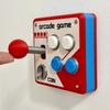 Retro Arcade Style Switch Panel Cover Joystick Design Switch Button Decorative Cover