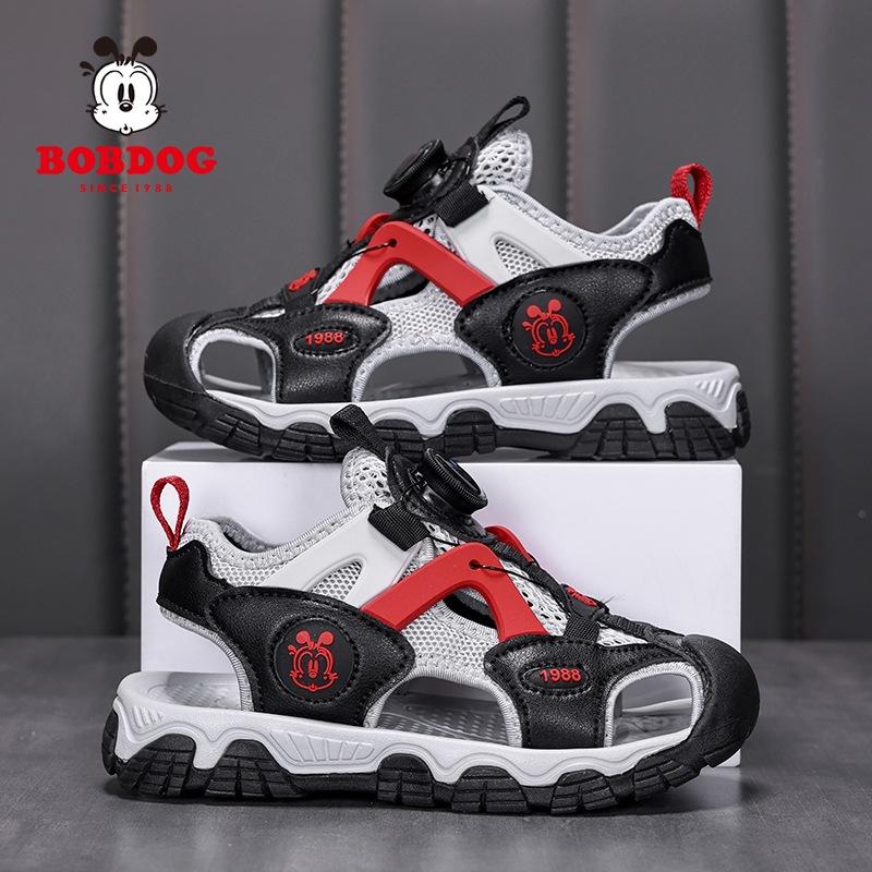 Babu Bean Boys Baotou Sandals 2025 Summer New Middle and Older Children's Sports Sandals Girls' Versatile Sandals