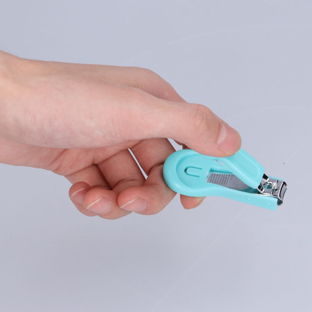 Baby Nail Kit Clipper Scissors Tweezers Nail File   Tools for Infant Manicure Pedicure