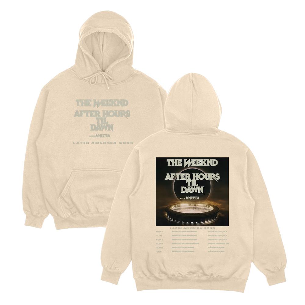 TheWeeknd Latin America 2026 Tour Hoodies Graphic Clothing Hip Hop Gothic Unisex Streetwear Long Sleeve Sweatshirt Hoody Y2K