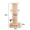 Poste Arranhador de Sisal Vertical Extra Grande para Gatos