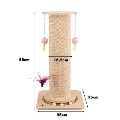 Extra großer vertikaler Sisal-Katzenkratzbaum