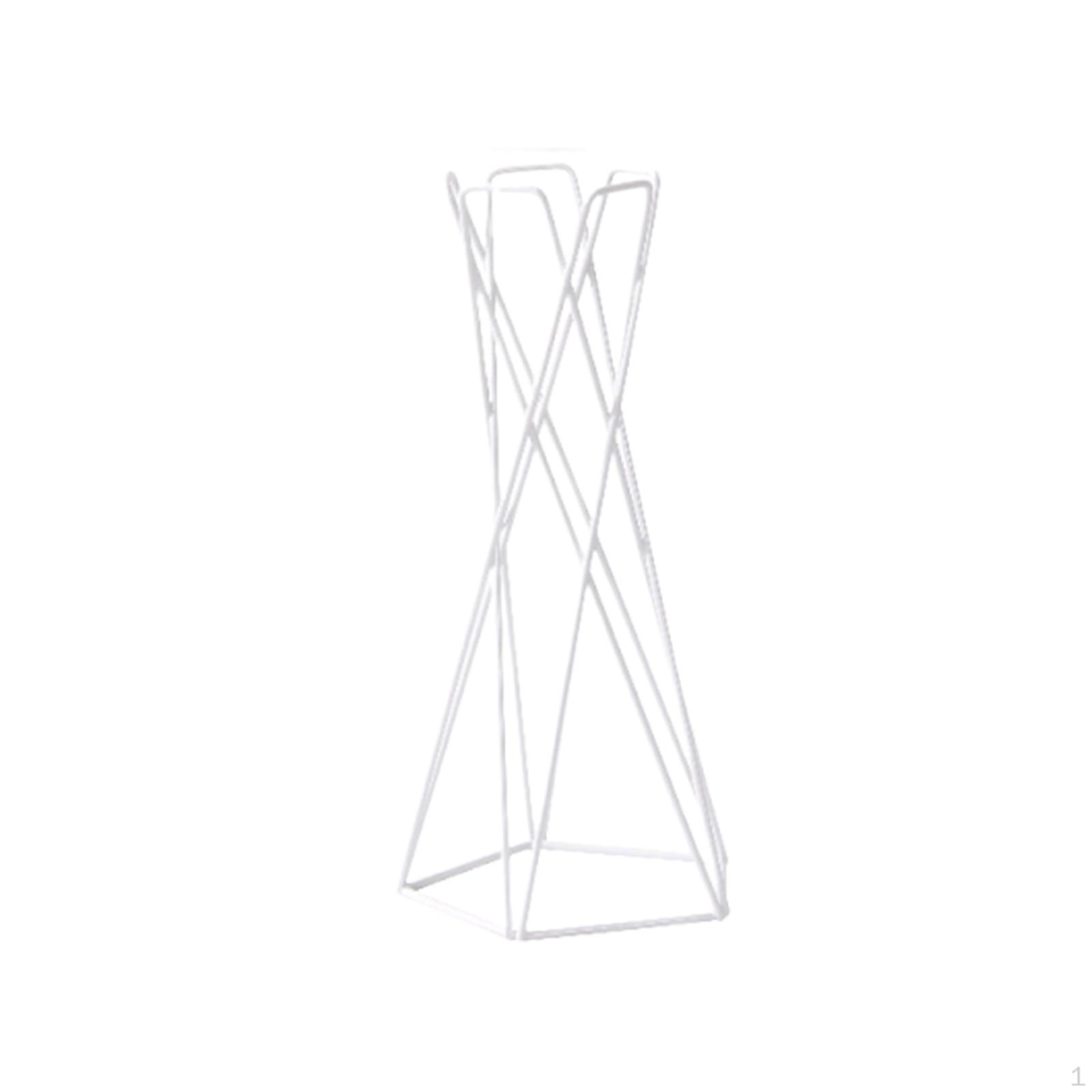 Подставка для тилландсии, Свадебная подставка для цветов, Настольная подставка, Стойка для юбилея белый