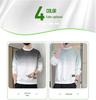 JSEN Gradient Color Men's Round Neck Hoodie - Trendy, Loose, Versatile Top for Spring & Autumn