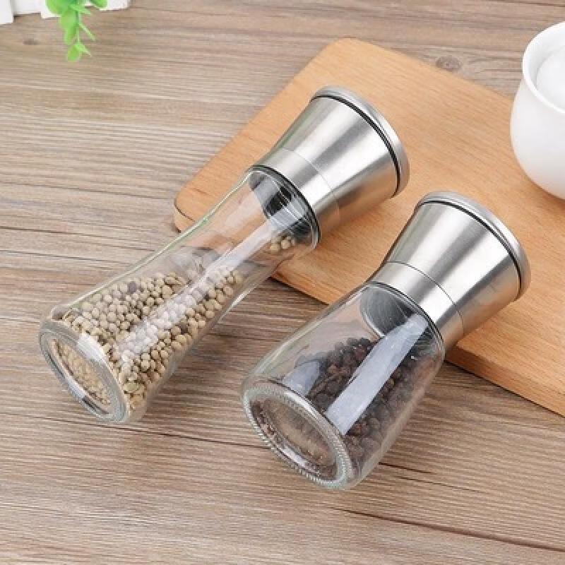 IBOER 304 Stainless Steel Spice Grinder