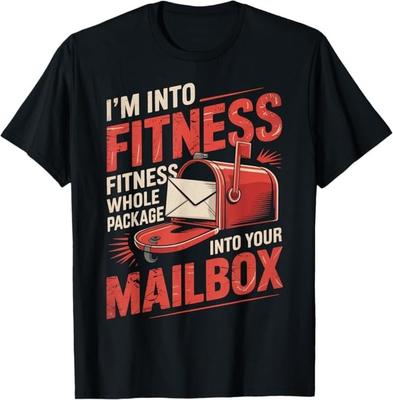 I'm Into Fitness Post Office Postal Worker Postman Mailman Classic T-Shirt M-3XL Unisex T-Shirt