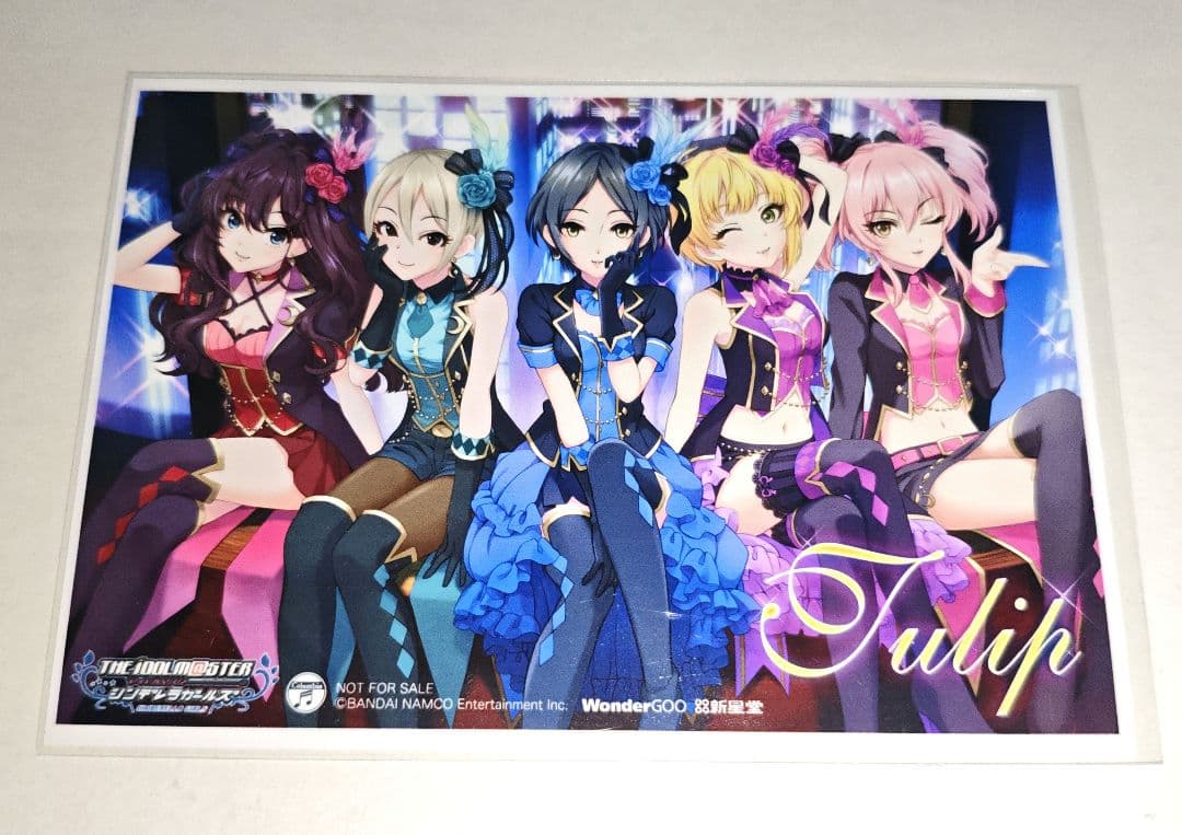 [Б/У] Idolmaster Cinderella Girls Канаде Шуко Миямото Шики Мика Тюльпан Бонус-бромид
