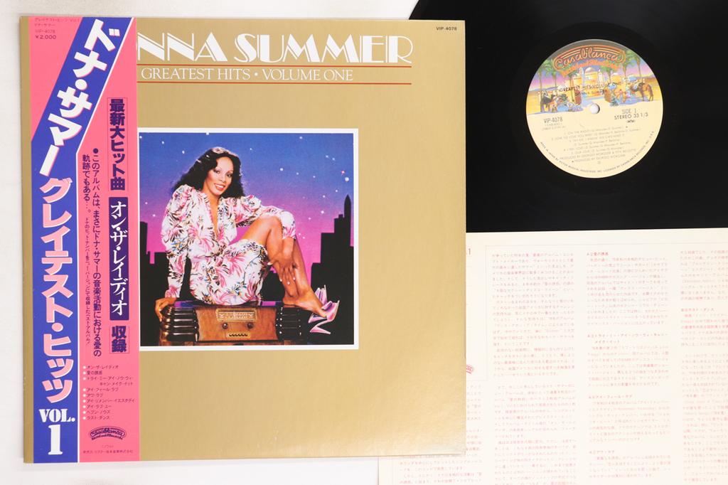 LP Schallplatte DONNA SUMMER - Greatest Hits Vol 1 VIP4078 CASABLANCA 1980 Japan Obi Soul/Funk Gebraucht