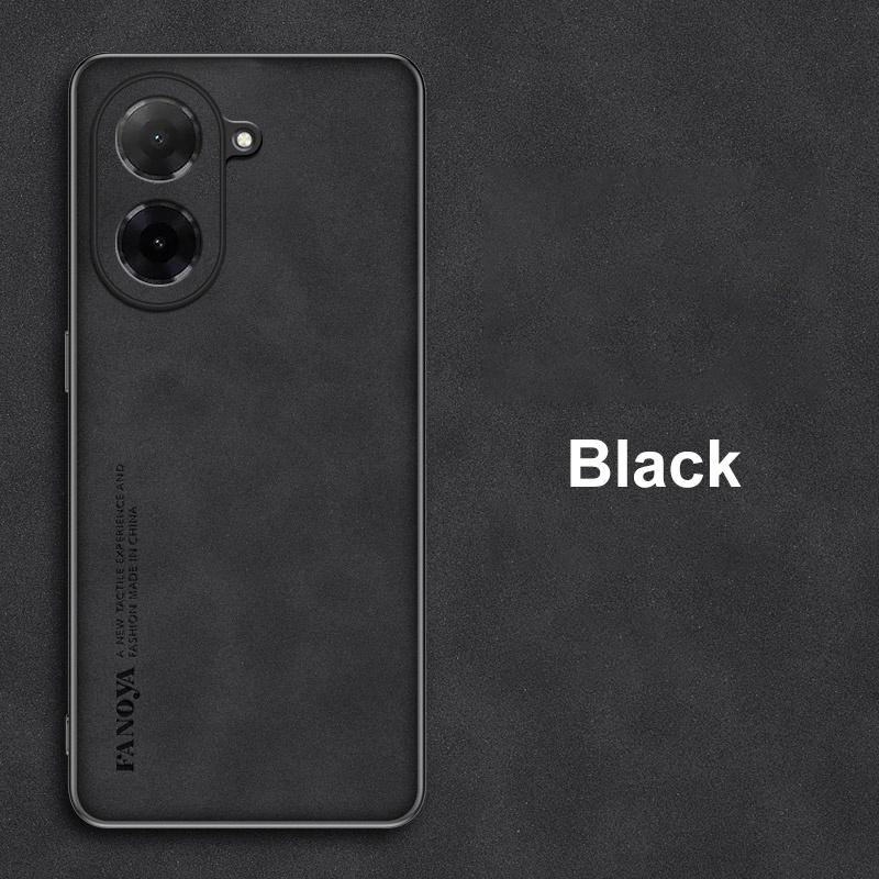 For Redmi A5 Case Luxury PU Leather Phone Case For Xiaomi Redmi A5 A 5 Poco C71 4G Back Cover Matte Silicone Full Protection