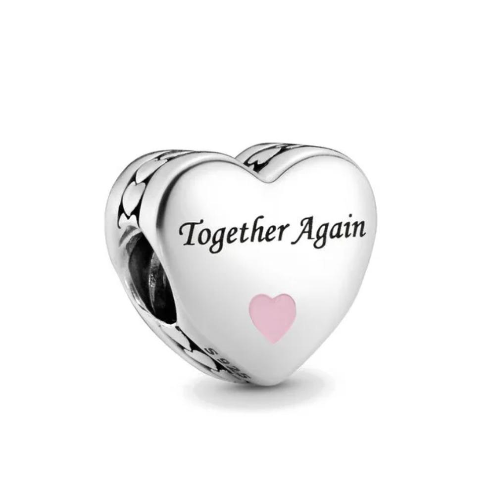 New Cupid Key Charm 925 Silver Bracelet Shining Bead DIY Women Jewelry Gift Party Accessories