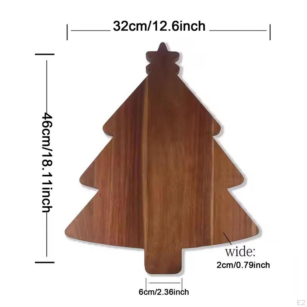Christmas Cutting Board, Dessert Plate, Cheese Sushi Serving Tray Shaped Like A Meat And