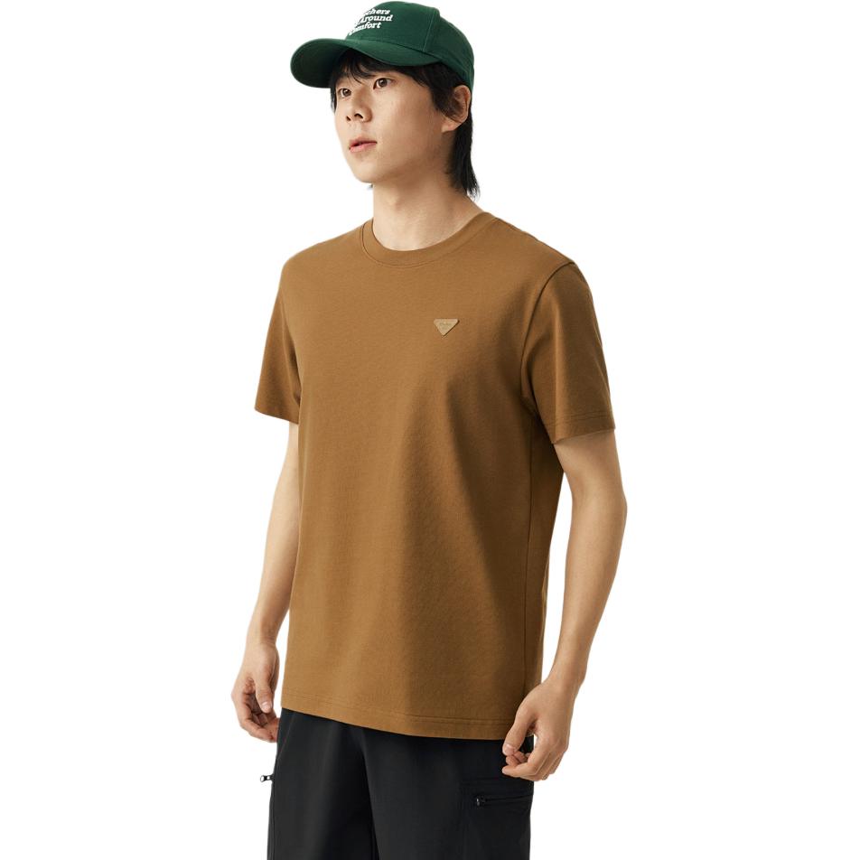 Skechers Unisex Fashion Soft Comfortable Skin-Friendly Stretchy Casual Round Neck Pullover Short Sleeve T-Shirt Unisex tops L226U005-04PB