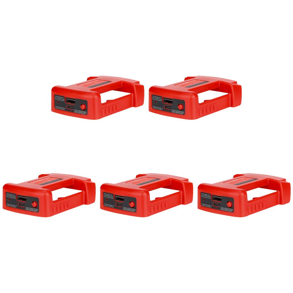 

Сменная база зарядного устройства TYPE-C+USB для литий-ионного аккумулятора Makita 18 В (красный)